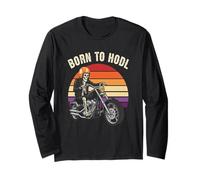 Born to hodl bitcoin crypto longterm wealth strategy bitcoin Long Sleeve T-Shirt