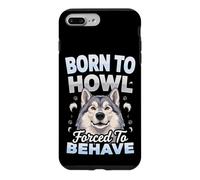 Born to Howl Forced to Behave Alaskan Malamute Dog Case for iPhone 7 Plus/8 Plus