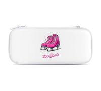 Born to Ice Skate Portable Storage Bag Compatible with Switch Carrying Case Protector Bags with 15 Games Accessories