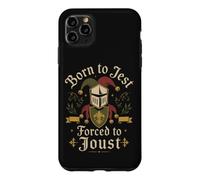 Born To Jest Forced To Joust Medieval Knight Humor Case for iPhone 11 Pro Max