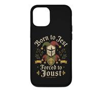 Born To Jest Forced To Joust Medieval Knight Humor Case for iPhone 12/12 Pro
