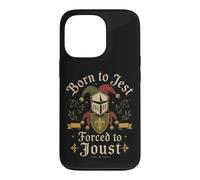 Born To Jest Forced To Joust Medieval Knight Humor Case for iPhone 13 Pro