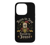 Born To Jest Forced To Joust Medieval Knight Humor Case for iPhone 14 Pro