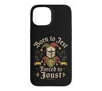 Born To Jest Forced To Joust Medieval Knight Humor Case for iPhone 15