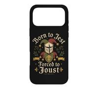 Born To Jest Forced To Joust Medieval Knight Humor Case for iPhone 17 Pro Max