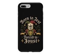 Born To Jest Forced To Joust Medieval Knight Humor Case for iPhone 7 Plus/8 Plus