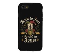 Born To Jest Forced To Joust Medieval Knight Humor Case for iPhone SE (2020) / 7/8
