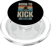 Born To Kick Since 1999 Karate Theme Birthday Boy Birth Year PopSockets PopGrip for MagSafe