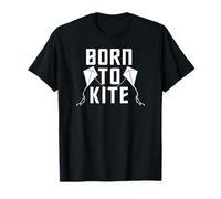 Born to Kite Flyer Enthusiast Adventure Quote T-Shirt