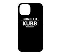 Born To Kubb Funny Viking Chess Lawn Game Player Gift Case for iPhone 14