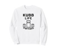 Born To Kubb Funny Viking Chess Lawn Game Player Gift Sweatshirt