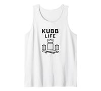 Born to Kubb Funny Viking Chess Lawn Game Player Gift Tank Top