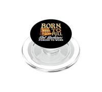 Born To Pull Slot Machines Forced To Work Casino PopSockets PopGrip for MagSafe
