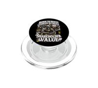 Born To Quest Forced To Create Shareholder Value Knight Meme PopSockets PopGrip for MagSafe