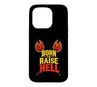 Born To Raise Hell Rebel Fire Case for iPhone 15 Pro