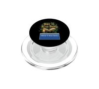 Born To Read Books Forced To Read Emails Funny Office Humor PopSockets PopGrip for MagSafe