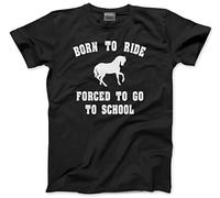 Born to Ride Forced to Go to School Kids T-Shirt