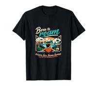 Born to Roam Never Far from Home Local Pride Badge T-Shirt