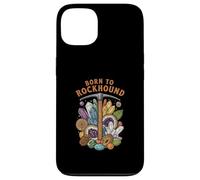 Born To Rockhound Geology Fossil Crystal Rock Collector Case for iPhone 13