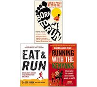 Born to Run, Eat and Run, Running with the Kenyans 3 Books Collection Set