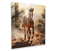 Born To Run: Glass Print - Born, Home Decoration, Glass Printing, Born To Run, 50.8cm x 50.8cm