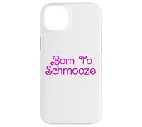 Born To Schmooze Jewish Yenta Yap Yiddish Slang Yenta Case for iPhone 14 Plus