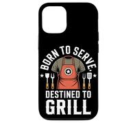 Born to Serve Destined to Grill Veterans Day Case for iPhone 12/12 Pro