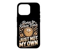 Born To Serve Time Just Not My Own CO Pride Case for iPhone 16 Pro