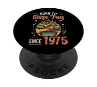 Born To Shape Trees Since 1975 Bonsai Lover Happy Birthday PopSockets Adhesive PopGrip