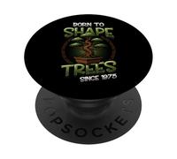 Born To Shape Trees Since 1975 Bonsai Lover Happy Birthday PopSockets Adhesive PopGrip