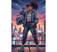 Born to Shine, Not to Fade Out: Cahier de Notes Fille Hip Hop