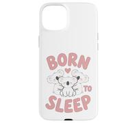 Born to Sleep Koala's Sleep Case for iPhone 15 Plus