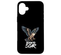 Born To Soar Falconer Falcon Lover And Falconry Fan Case for iPhone 16 Plus