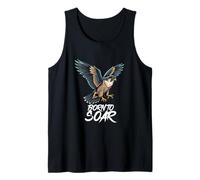 Born to Soar Falconer Falcon Lover and Falconry Fan Tank Top