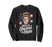 Born To Sparkle And Shine Independence Sweatshirt