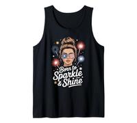 Born to Sparkle and Shine Independence Tank Top