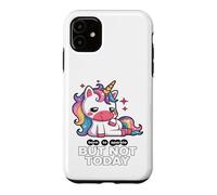 Born To Sparkle But Not Today Unicorn Case for iPhone 11