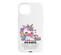Born To Sparkle But Not Today Unicorn Case for iPhone 15 Plus
