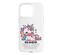 Born To Sparkle But Not Today Unicorn Case for iPhone 15 Pro Max
