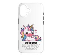 Born To Sparkle But Not Today Unicorn Case for iPhone 16