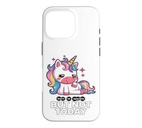 Born To Sparkle But Not Today Unicorn Case for iPhone 16 Pro