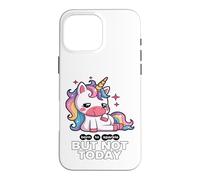 Born To Sparkle But Not Today Unicorn Case for iPhone 16 Pro Max