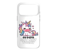 Born To Sparkle But Not Today Unicorn Case for iPhone 17 Pro Max