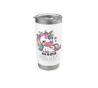 Born to Sparkle But Not Today Unicorn Stainless Steel Insulated Tumbler