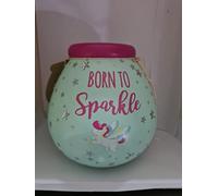 Born to sparkle unicorn money pot of dreams smash for cash