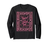 Born to Stand Out Flamingo Big Ideas Bright Future Long Sleeve T-Shirt