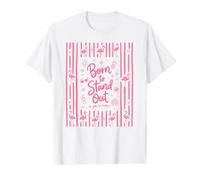 Born to Stand Out Flamingo Big Ideas Bright Future Value Graphic T-Shirt