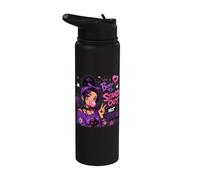 Born to Stand Out Not Fit in Purple Alternative Girl Stainless Steel Insulated Water Bottle