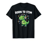 Born to Stim - T-Rex Stimming Cool Boys Autism Awareness T-Shirt
