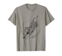 Born To Strike Fierce Tiger Wild Predator Instinct Jungle T-Shirt